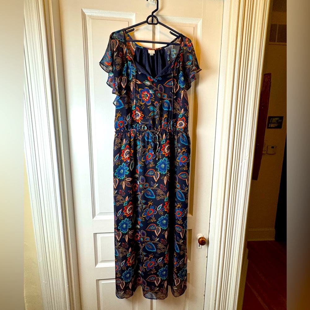 Dress multicolored paisley, A new day size XXL